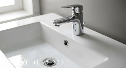 Sink and faucet