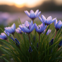Despite its name, Blue-eyed Grass isn’t grass at all—it’s a tiny wildflower from the iris family! Its star-shaped blooms often hide in plain sight across meadows.