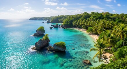 Tropical Beach Paradise.