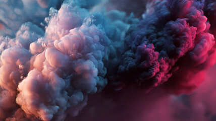 幻想的な色彩の広がりと抽象的な模様が織りなすデジタルアート風背景素材｜鮮やか、エネルギッシュ、未来感、アブストラクト、壁紙、バナー、グラフィックデザインに最適