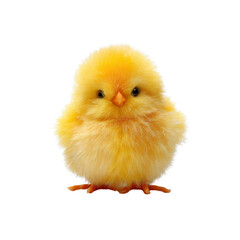 Obraz premium Adorable Fluffy Yellow Chickling - Perfect for Spring and Easter Designs