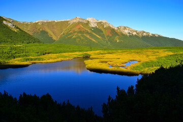 Veľke Biele pleso (Wielki Bialy Staw) mountain lake in dolina Bielych plies (Dolina Bialych Stawow) vallay, Tatra Mountains, Slovakia © Aneta