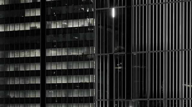 Night in Tokyo : Urban Ascending Night's Grid and Vertical Journey  |  Shibuya, Tokyo, Japan