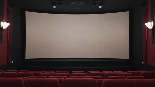Christmas movie at the cinema.