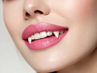 Fototapeta premium close up lips