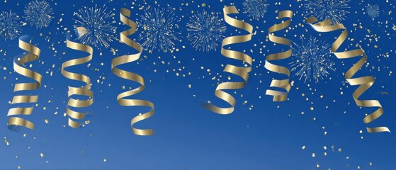 Obraz premium Vibrant celebration scene with colorful balloons confetti streamers festive decor joyful atmosphere lively event setting cheerful colors party supplies and joyful celebration