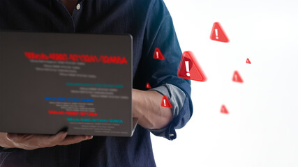 Cyber security and Data Protection Concept with User Authentication, Privacy, and Online Trust.