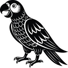 Seamless vintage floral swirl pattern with black and white ornaments