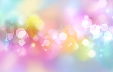 Abstract pastel bokeh background design