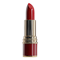 Obraz premium Red lipstick in gold casing