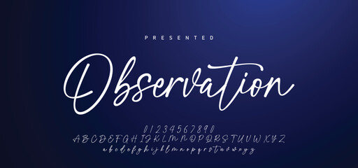 Best sign handwritten Font lettering signature font typeface