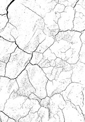 Cracked Dry Texture Abstract Background Close Up