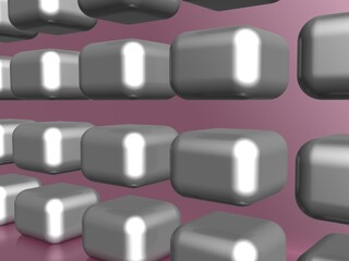 3D Objekte mit Spiegelung