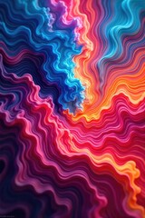 Vibrant hues morph and swirl, creating an abstract masterpiece of shifting colors and dynamic energy Perfect for design projects needing a bold, transformative feel , spectrum, bold, dynamic