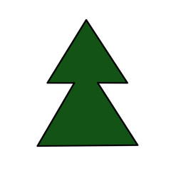 Fototapeta premium Thin line Christmas icons. Editable stroke. Pixel perfect.