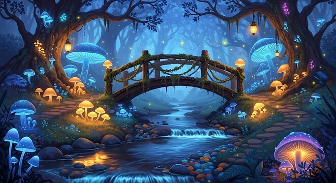 Enchanted Forest Bridge.