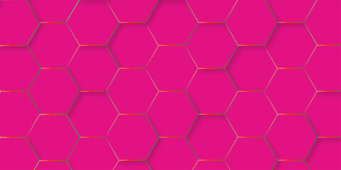 Seamless pattern with honeycomb hexagon geometric texture background. creative decorative element fabric. hexagon light creative digital concept vector surface grid .