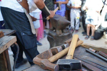 traditional blacksmith handcraft 