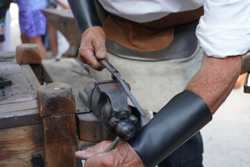 traditional blacksmith handcraft 