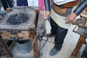 traditional blacksmith handcraft 