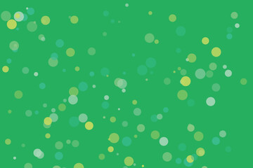 Green water bubbles abstract background