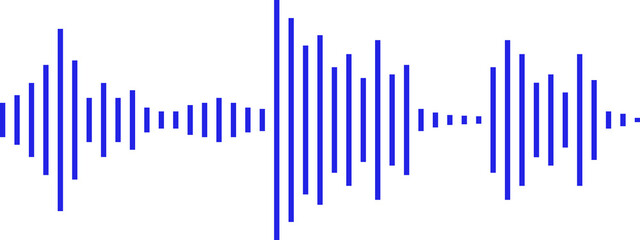 Podcast sound waves collection. Voice message for social media app. Equalizer template, voice microphone signals, sound wave. Music, podcast, broadcast, UI, audio branding design.