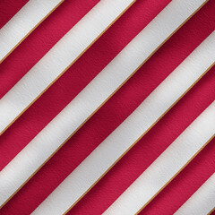 Festive Christmas Seamless Pattern with Diagonal Red and White Stripes, Textured Background, Holiday Season Design for Digital Paper, Wallpaper, and Festive Decoration