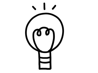 漫画用漫符（ひらめき）アイコン