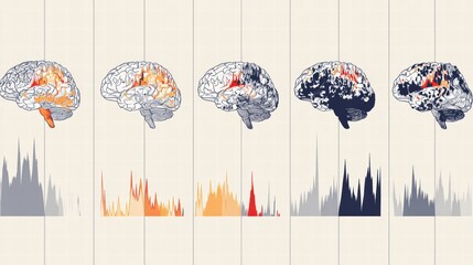 Neuromarketing science visualizing consumer behavior with brain research..