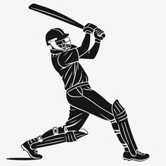 baseball player silhouette