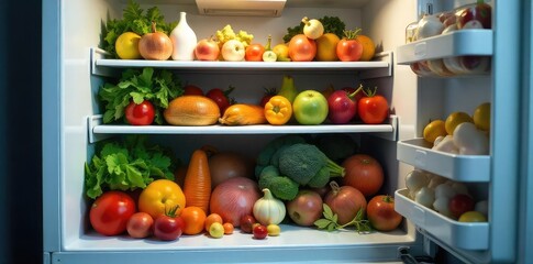 Overstuffed Refrigerator A Humorous Look at Spoiled Food and Leftovers