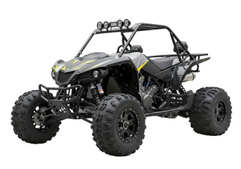 Obraz premium Powerful OffRoad ATV isolated on transparent background