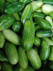 Ivy Gourd  fruit, Coccinia grandis fruit. 