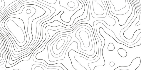 Topographic map background with geographic grid for hiking and mountain sport. luxury topographic wavy pattern and geographic grid map design. paper texture Imitation of a geographical map shade.