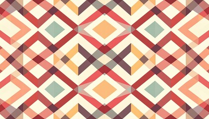 Retro style diagonal stripes and angular shapes. quilt blocks design, seamless repeating vector pattern, Abstract simple geometric background for fabric, textile design or interior decoration. colors
