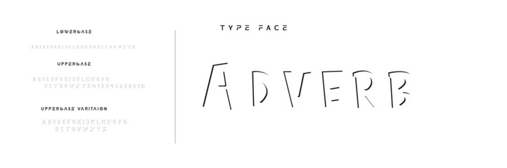 Kids style colorful font design, playful childish alphabet, letters and numbers vector illustration