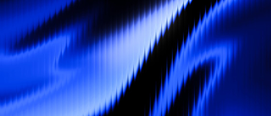 Abstract wavy blue glass effect background with liquid flow and a modern futuristic design.