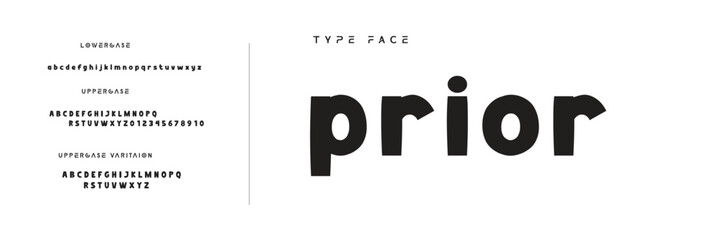 Kids style colorful font design, playful childish alphabet, letters and numbers vector illustration