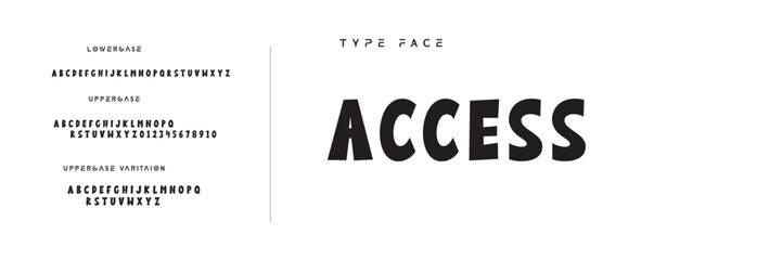 Cartoon audacious alphabet, playful uneven letters, bold geometric graffiti font for kid toy logo, youthful lettering, joyful headlines, and comic book typography. Vector typeset.