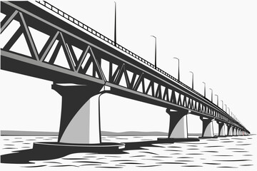 bridge over the river