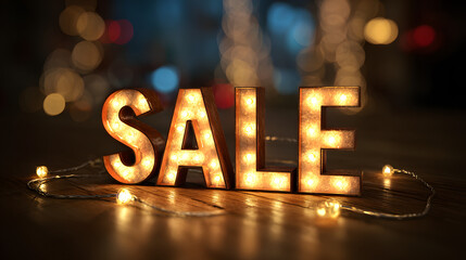 neon sale sign