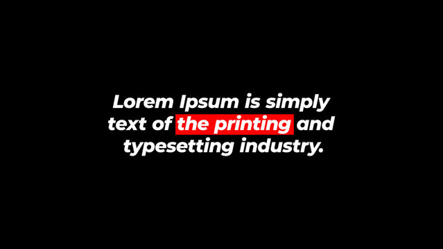 Text Titles With Boxes 1