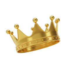 Shiny_Golden_Royal_Crown_Isolated_Tilted_Isolated