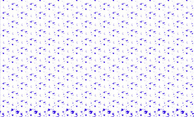 Simple shape repeat art