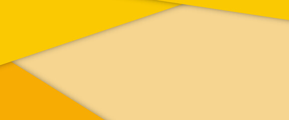 Obraz premium Orange and brown paper is curved by a wavy line, beautiful soft light and shadow on paper, abstract background for designers