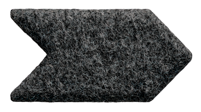 Black And White Glittery Arrow Graphic