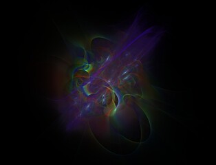Imaginatory fractal abstract background Image