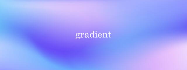 Soft, abstract gradient background with gentle, blurred mesh of cool pastel tones like light blue and lavender. Wide, modern banner, creates a calm, dreamy atmosphere with a subtle holographic feel