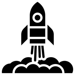 Startup icon isolated on white background. vector illustration icon for digital nomad