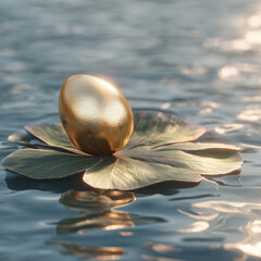 Fototapeta premium Golden egg 